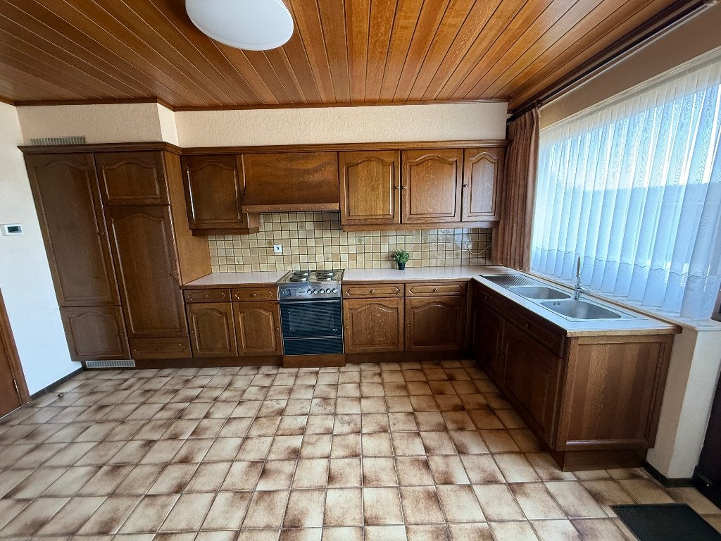 Keuken, Maison & Meubles, Cuisine | Cuisines complètes, Enlèvement, Utilisé, Brun, Cuisine d'angle