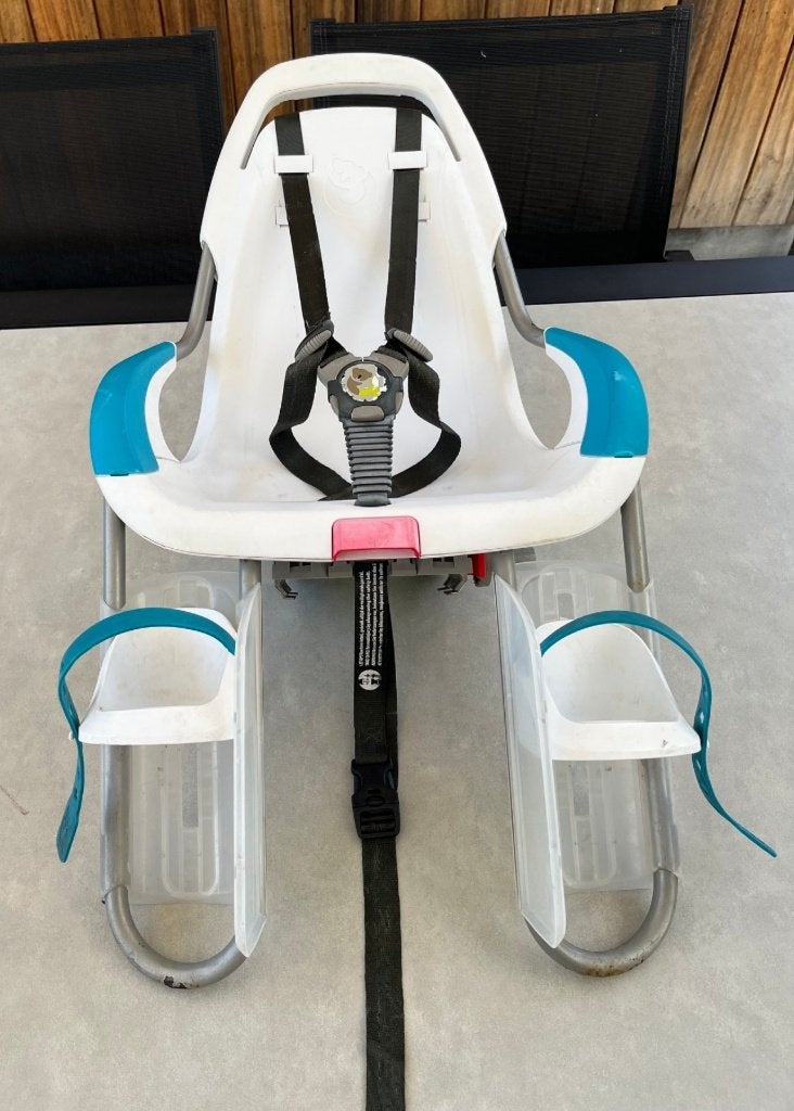 fietszitje Qibbel, Fietsen en Brommers, Fietsaccessoires | Fietsstoeltjes, Ophalen, Achterzitje, 0 t/m 18 kg, Qibbel