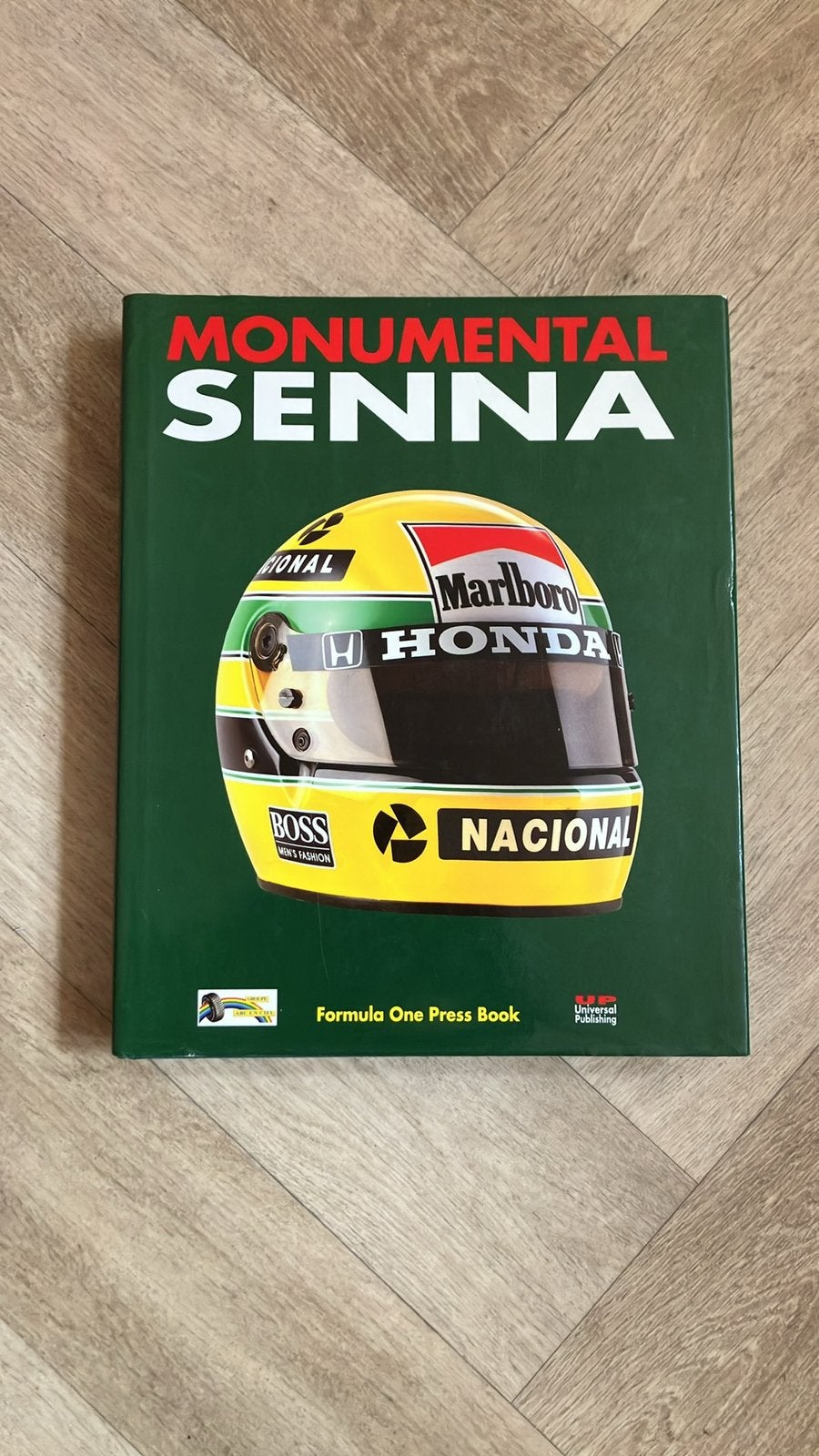 ZELDZAAM! Monumental Senna F1 Press Book!, Verzamelen, Ophalen of Verzenden, Zo goed als nieuw, Formule 1
