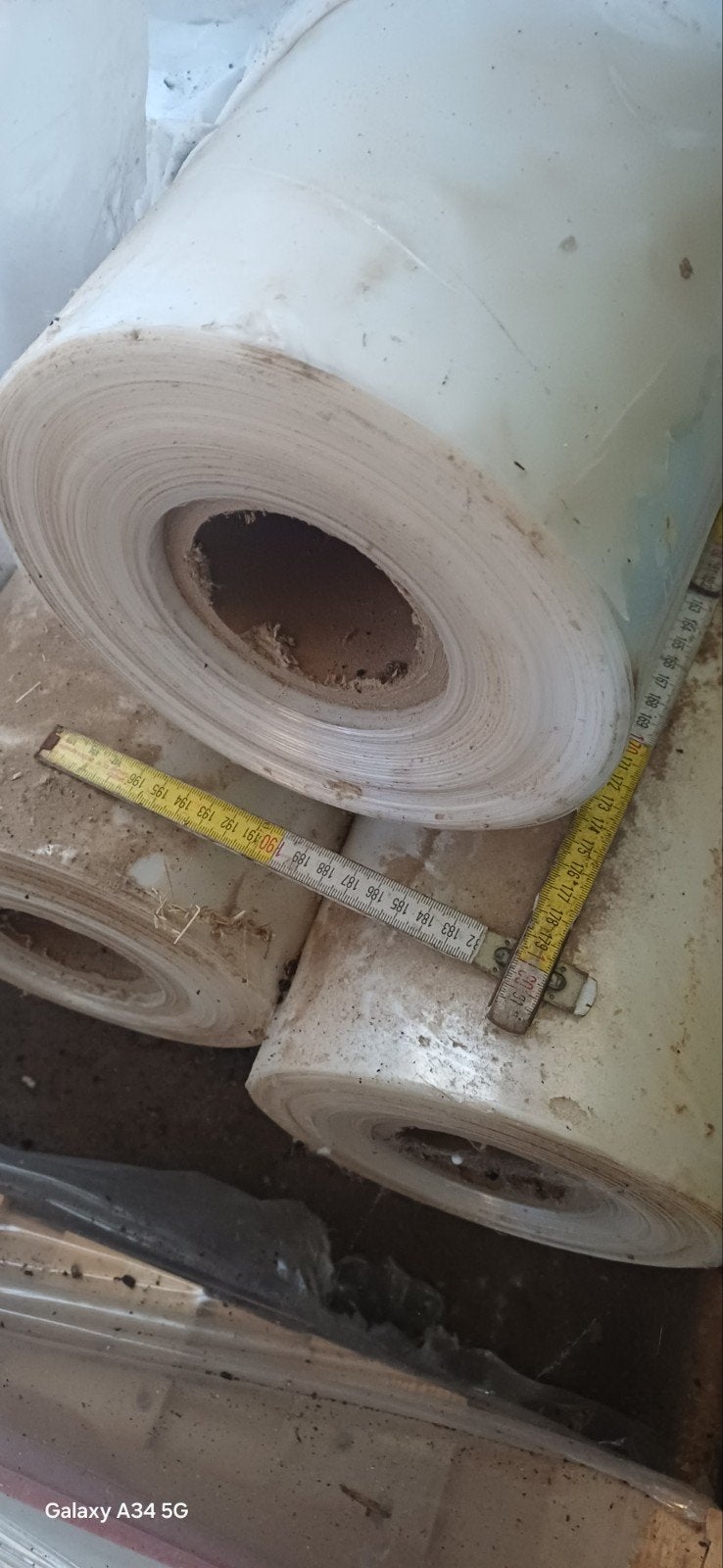 plastic op rol afdekplastiek nieuw, Doe-het-zelf en Bouw, Zeil en Folie, Ophalen