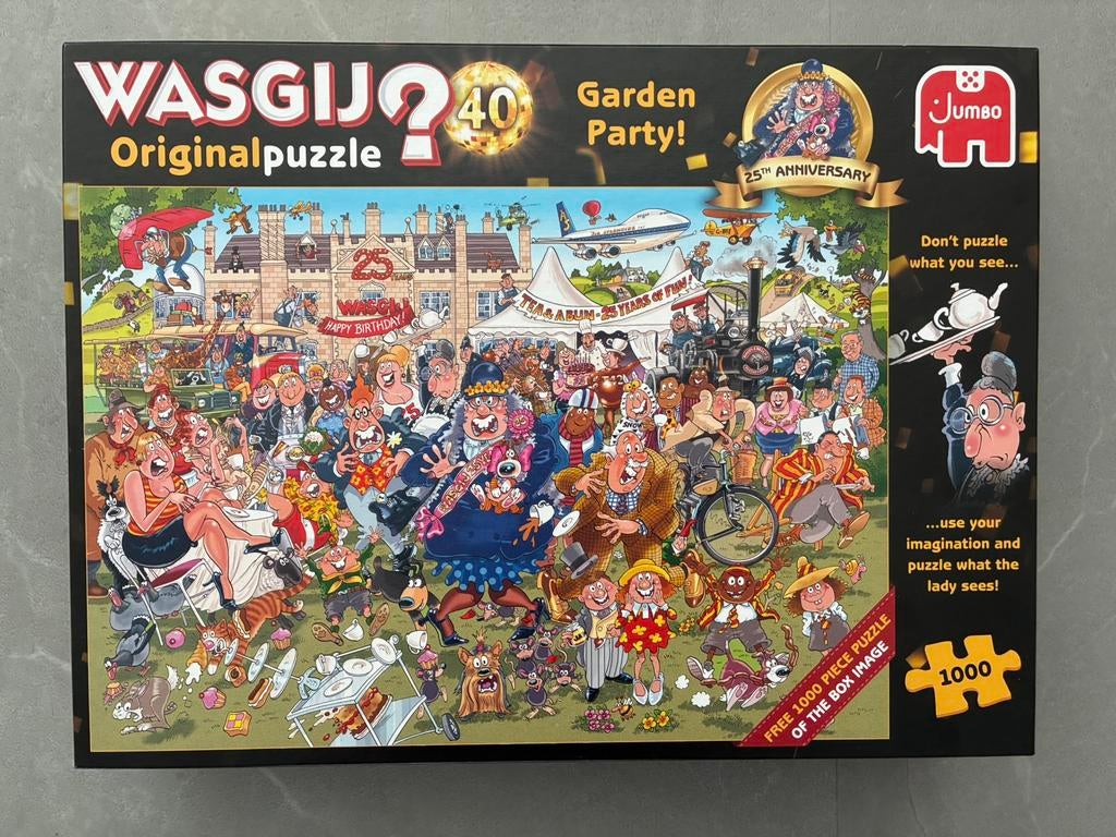 Wasgij puzzel 2x1000 stukjes, Enlèvement, Comme neuf