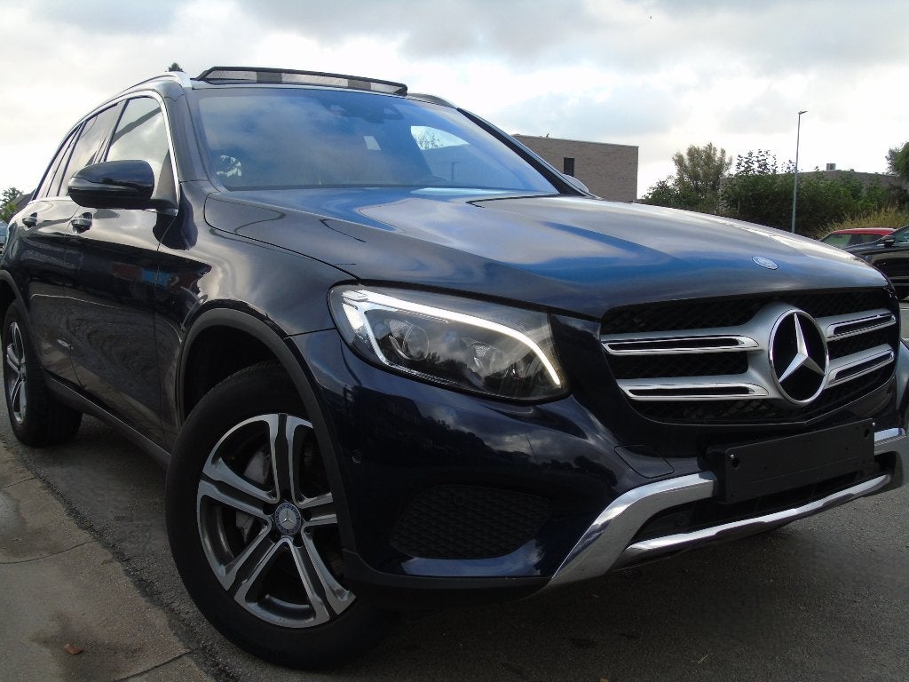 Mercedes GLC 250 4Matic*05/2016*Full-Option*1e Eigen*EURO 6b, Auto's, Automaat, Dealer onderhouden, 4 cilinders, Blauw