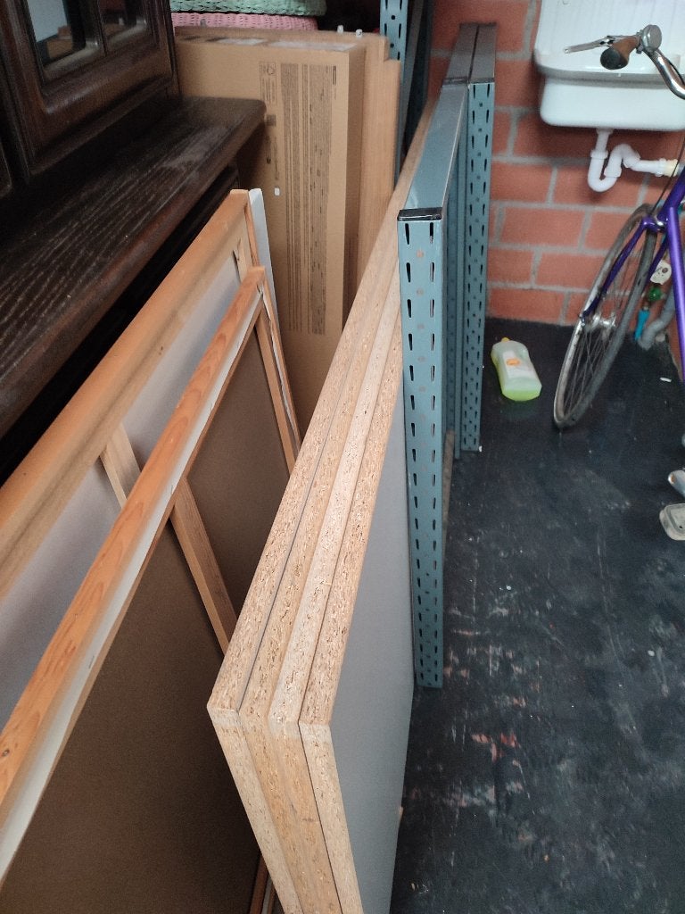werktafel overtoom, Ophalen, Gebruikt