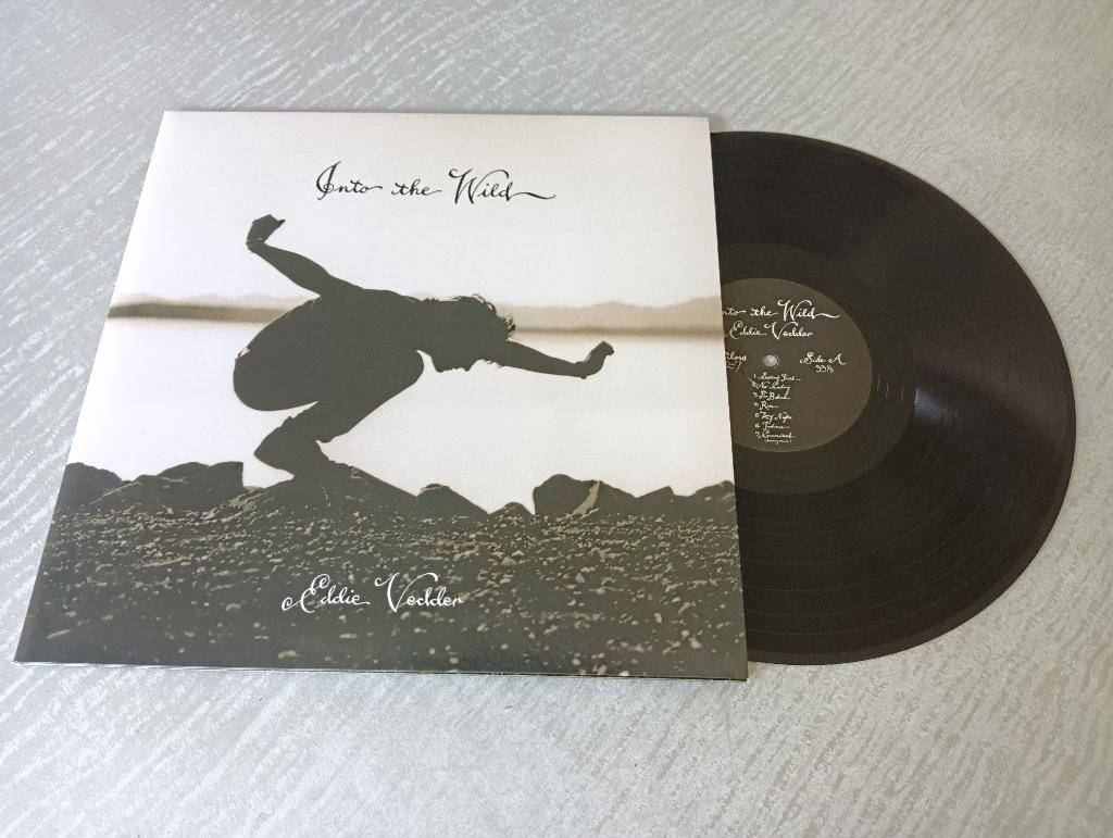 Eddy Vedder  Lp  Into the Wild - gatefold + boek, Inclusief boekje, Ophalen of Verzenden, Zo goed als nieuw