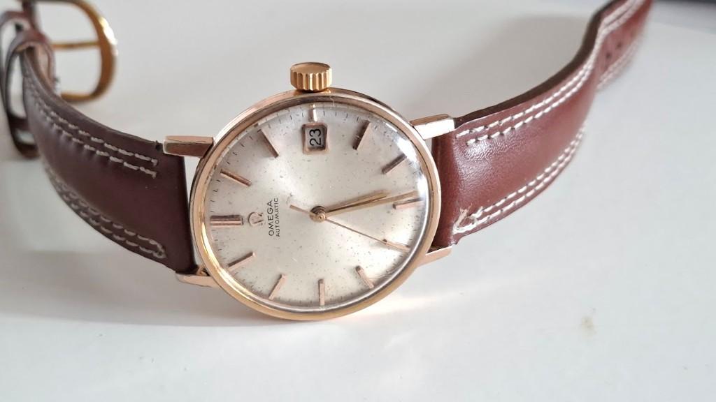 Omega ref 162.009 - cal 562 - automaat - 1964, Handtassen en Accessoires, Horloges | Antiek, Ophalen, Met bandje, Polshorloge