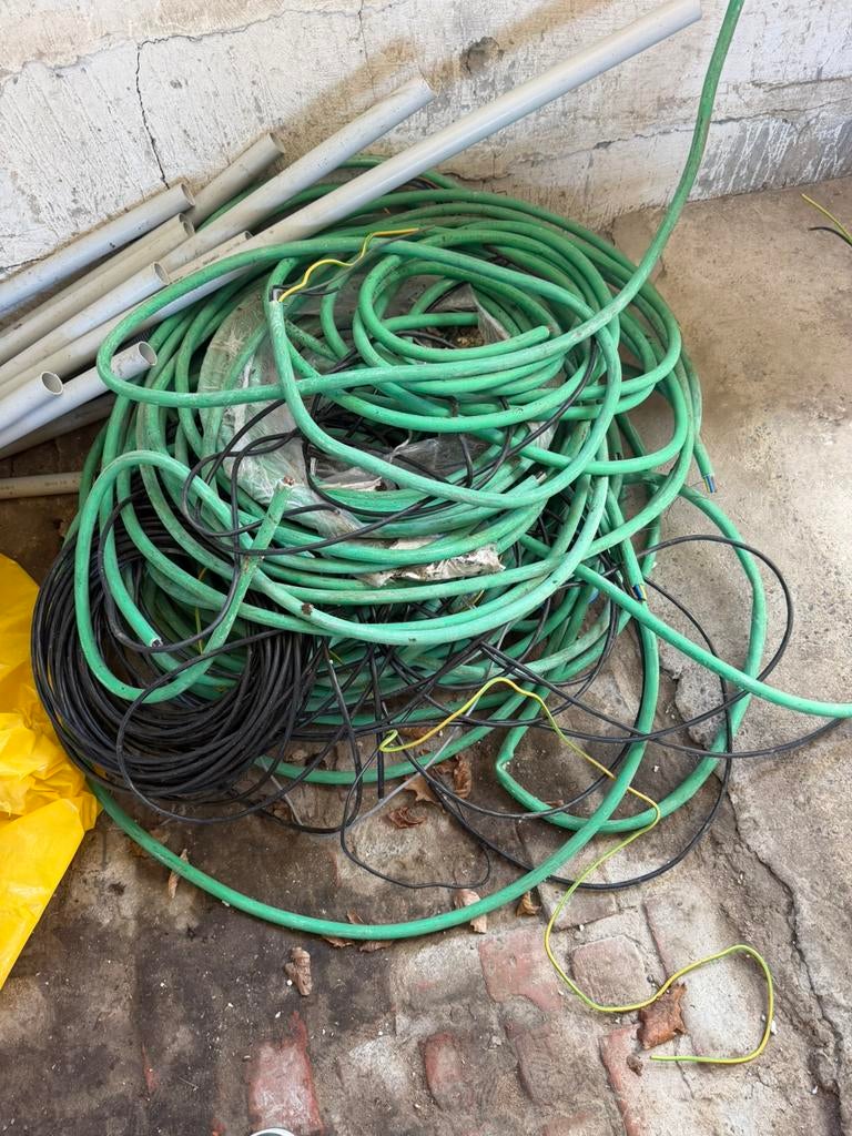 5x6mm elektriciteitskabel, Doe-het-zelf en Bouw, Elektriciteit en Kabels, Ophalen, Zo goed als nieuw, Kabel of Snoer