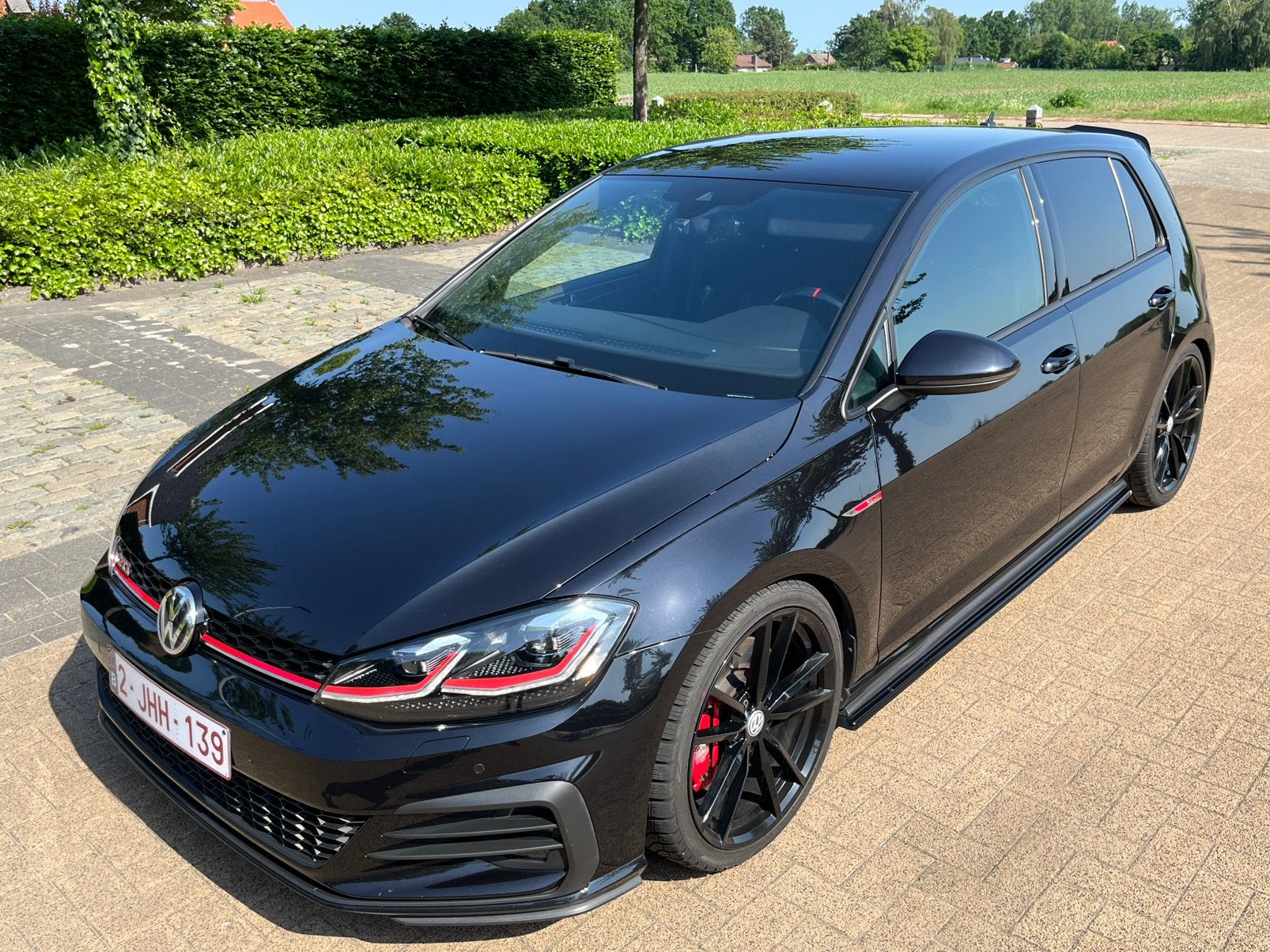 Volkswagen Golf GTI Performance DSG, Auto's, Stof, 4 cilinders, Zwart, 5 zetels