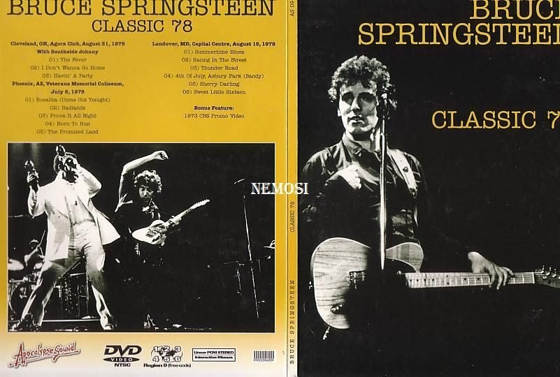 DVD - Bruce SPRINGSTEEN - CLASSIC 78, Verzenden, Nieuw in verpakking, Concert