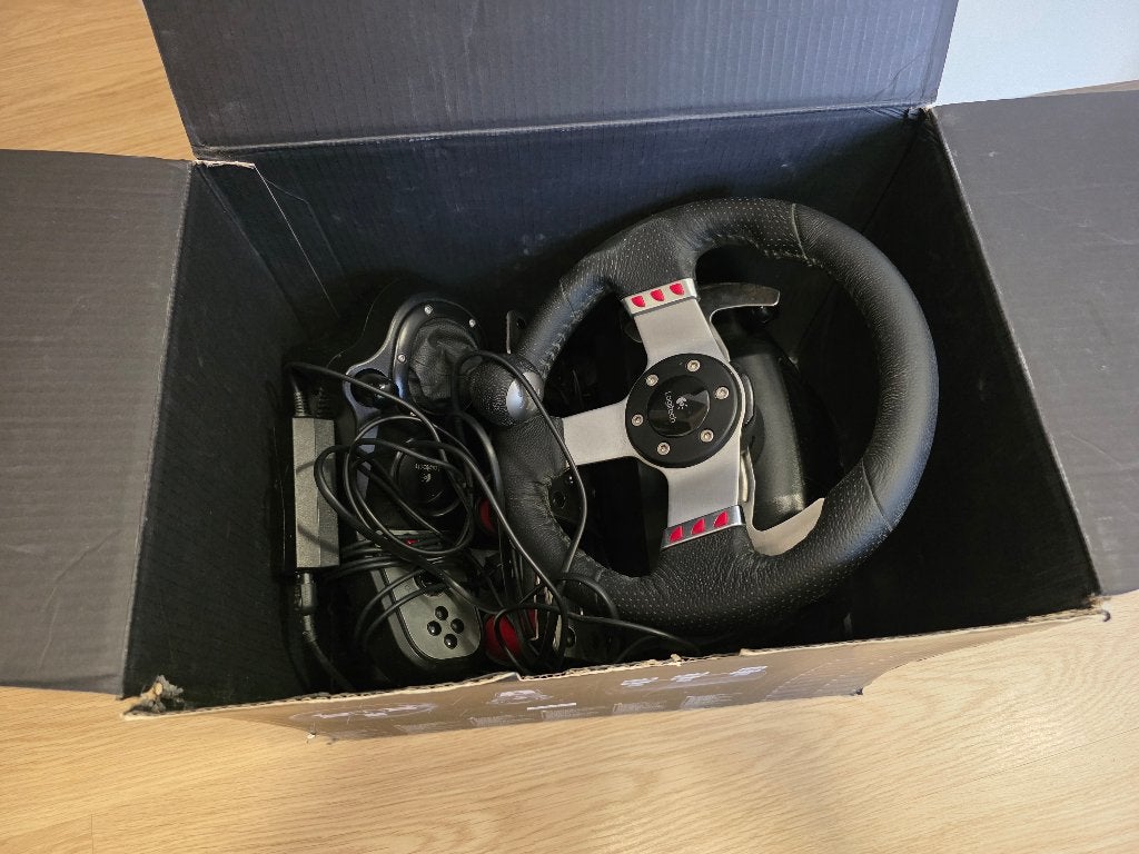 Logitech G27 Steering wheel set, Ophalen, Gebruikt, Stuur of Pedalen