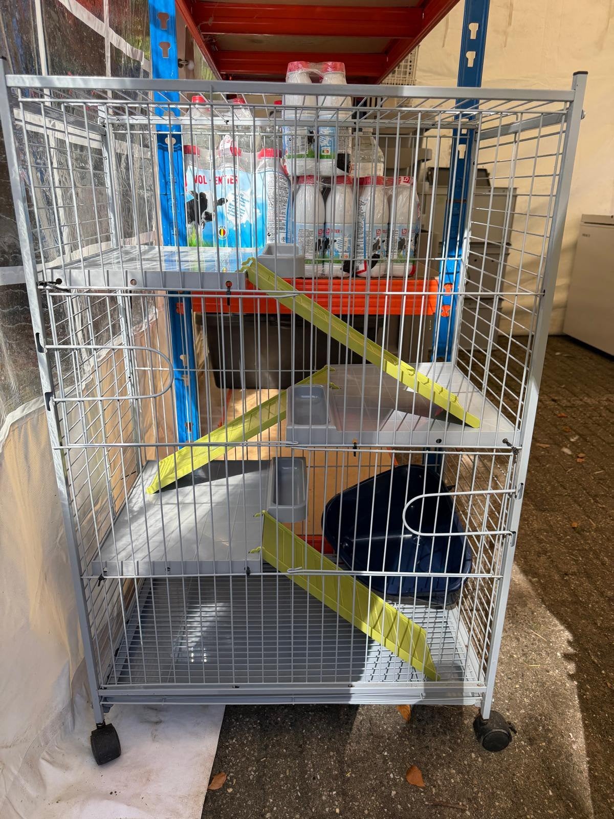 frettenkooi, 90 cm ou plus, Utilisé, Furet, Cage