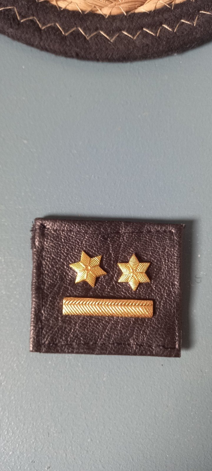 gendarmerie motard grade cuir officier WPR UPC PSA PSR, Collections, Objets militaires | Général, Enlèvement ou Envoi, Gendarmerie