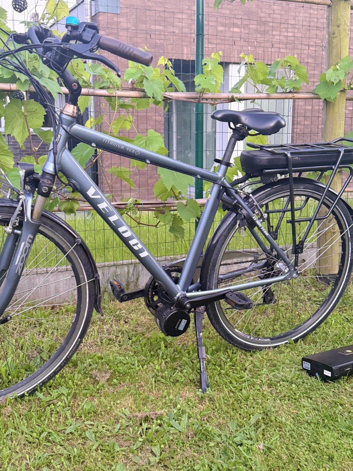 Veloci Titanium zo als nieuwe total 50 km., Vélos & Vélomoteurs, Vélos électriques, Enlèvement