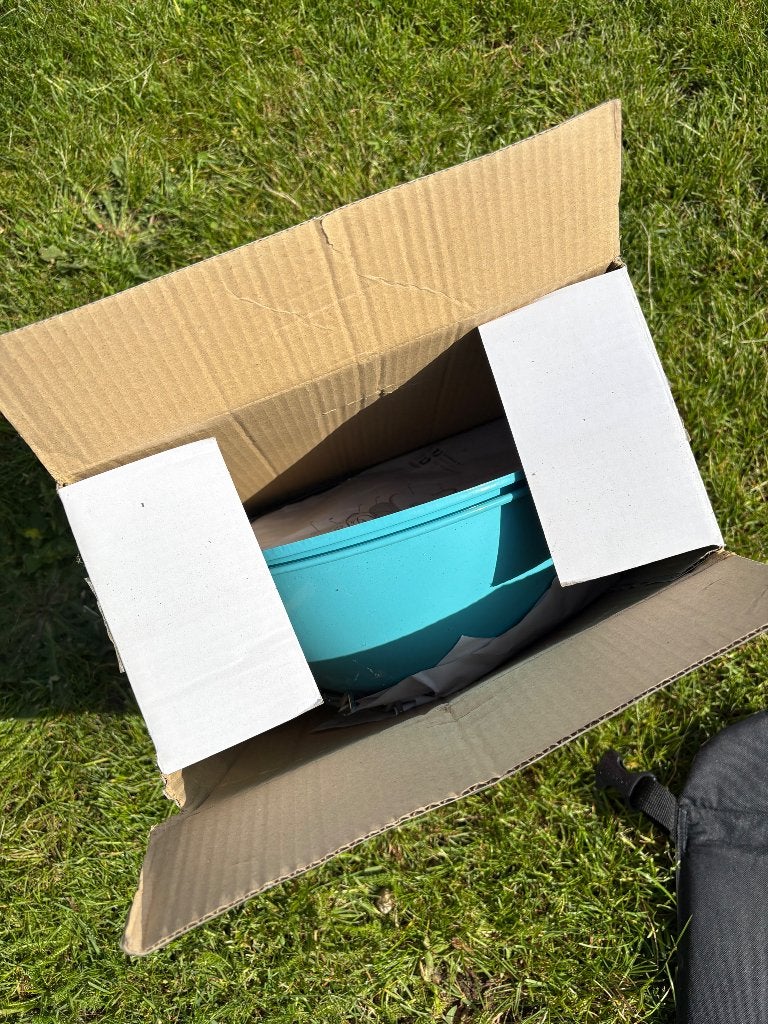 Kleine bbq houtskool, Ophalen, Nieuw