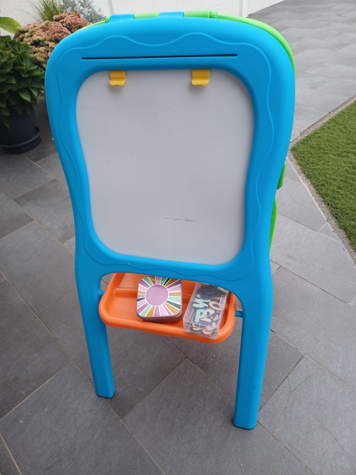 schrijf en magneet bord met magneten, Ophalen