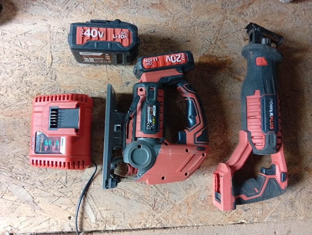 Set machines PowerPlus, Ophalen, Gebruikt