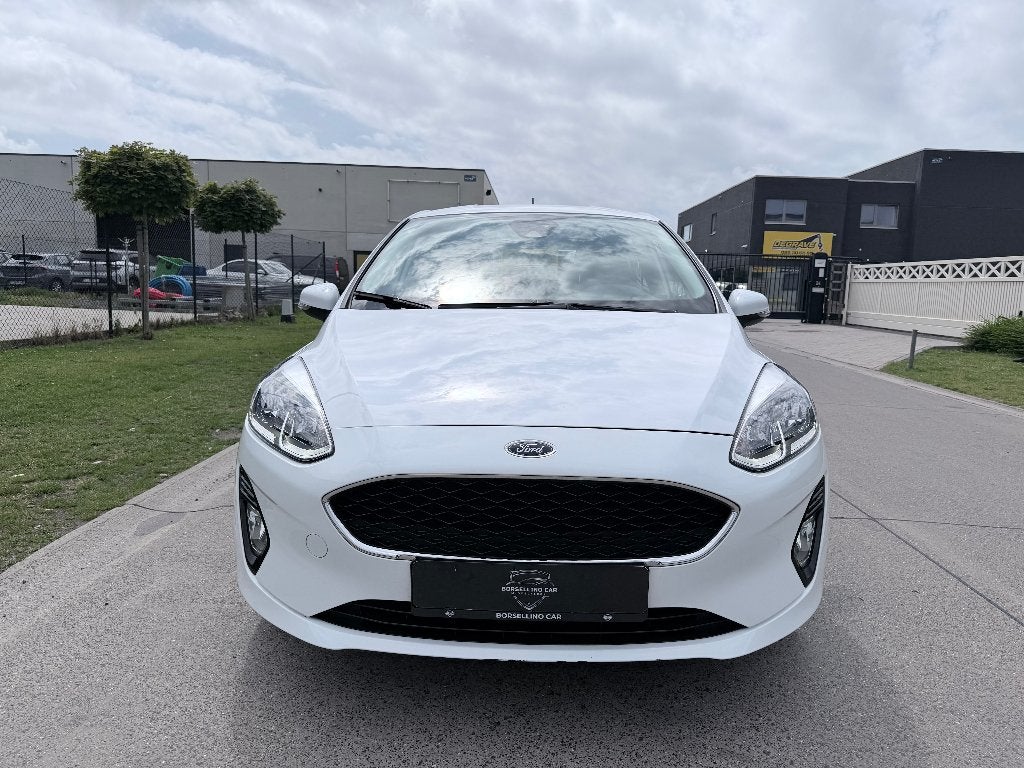 Ford fiesta 1.1 benzine/2020/airco/sensoren/cruise/carplay/, Auto's, Euro 6, Wit, Bedrijf, Handgeschakeld