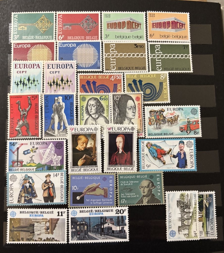 BELGIE - Europazegels **, Europa, Frankeerzegel, Ophalen of Verzenden, Postfris