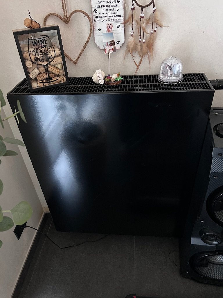Zwarte chauffage volledig nieuw, ongebruikt, Ophalen, Hoog rendement (Hr), Radiator, Nieuw
