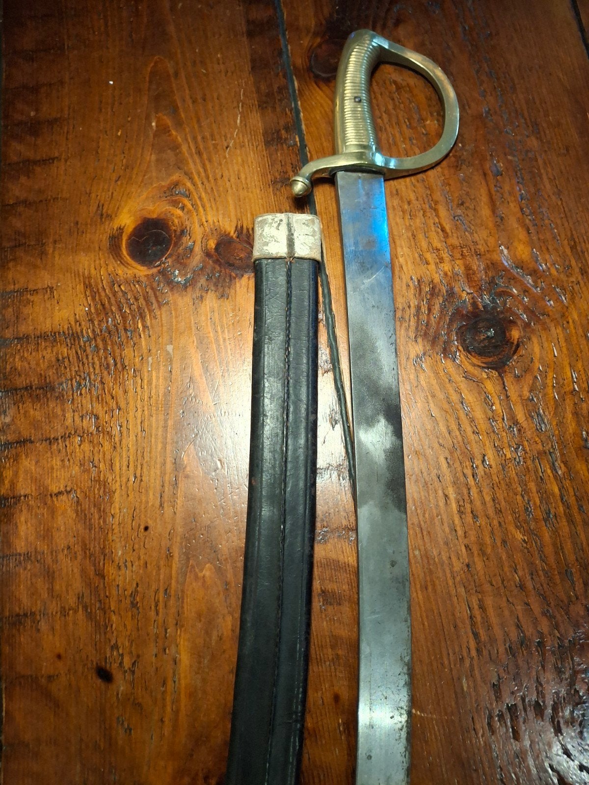sabre briqet d'infanterie d'origine  (1818) poinçon, Collections, Enlèvement ou Envoi