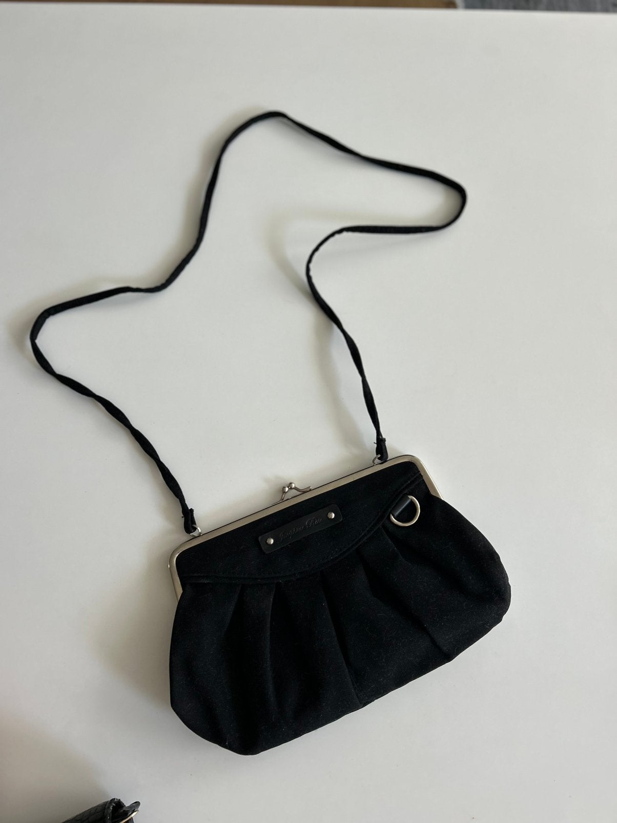 Clutch zwart, Ophalen of Verzenden, Gebruikt, Zwart, Avondtasje