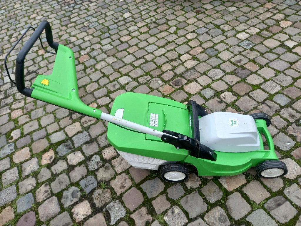 elektrische grasmaaier viking=Stihl 41cm mes, Tuin en Terras, Ophalen, Gebruikt, Elektrische grasmaaier, Opvangbak