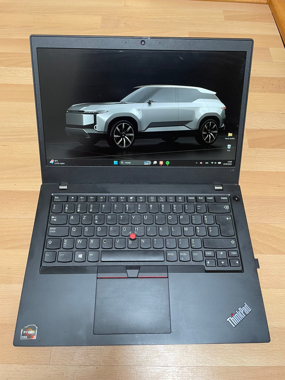 Lenovo ThinkPad - AMD Ryzen 3 pro / FullHD / 8 GB RAM / SSD⁠, Ophalen, 8 GB, 14 inch, Zo goed als nieuw
