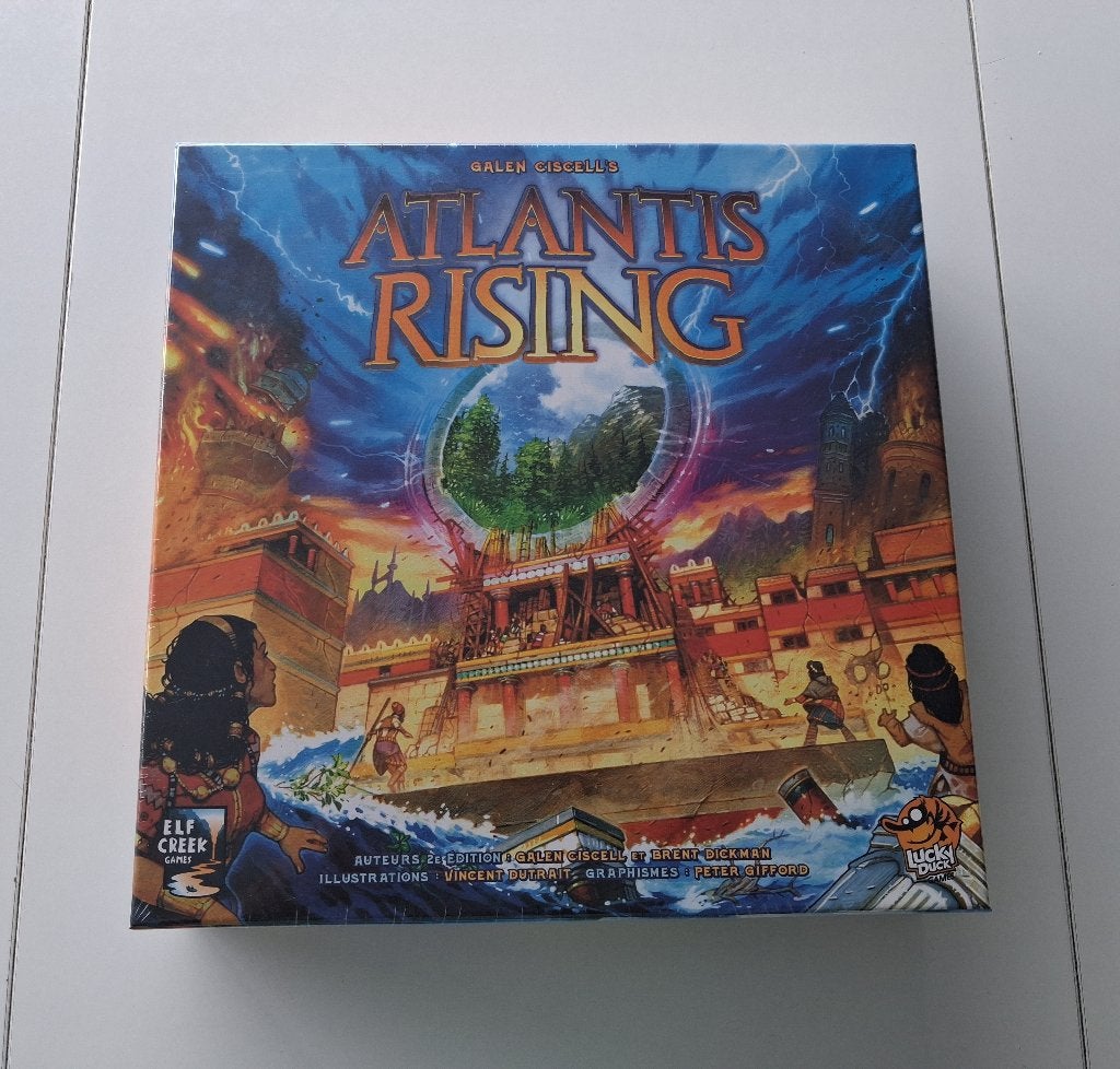 Jeu de société Atlantis rising Lucky duck games, 1 ou 2 joueurs, Enlèvement ou Envoi, Neuf, Lucky duck games