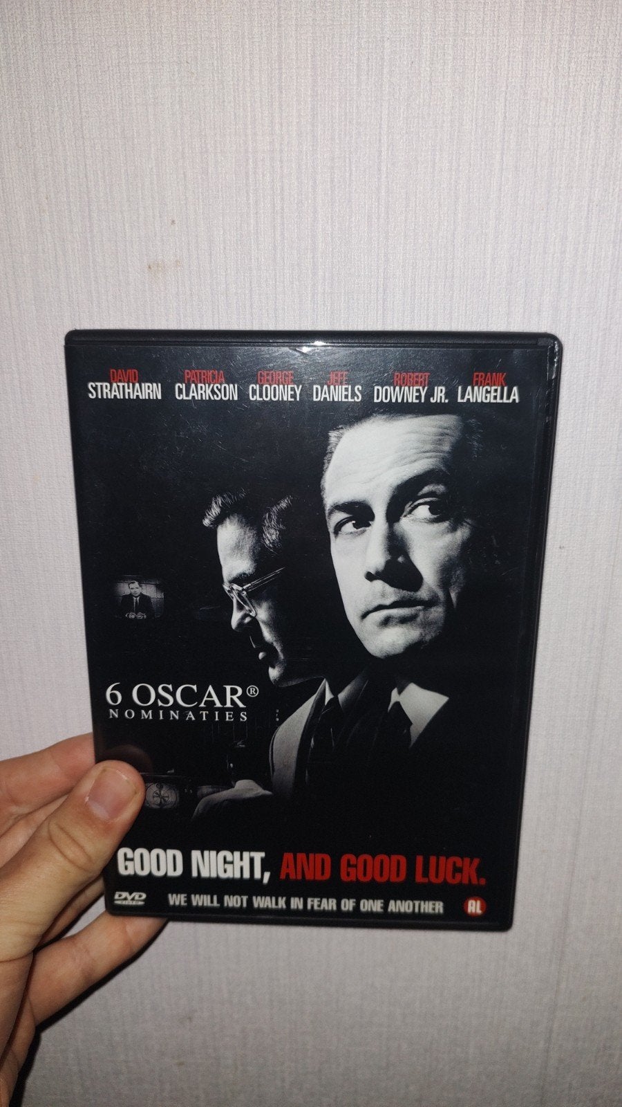 Good Night, and Good Luck met George Clooney, Cd's en Dvd's, Dvd's | Drama, Nederlands, Ophalen of Verzenden, Zo goed als nieuw