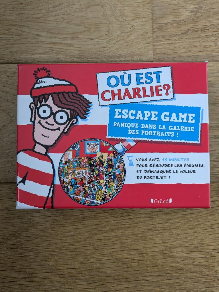 Escape Game : Où est Charlie ?, Enlèvement ou Envoi, Comme neuf, Gründ