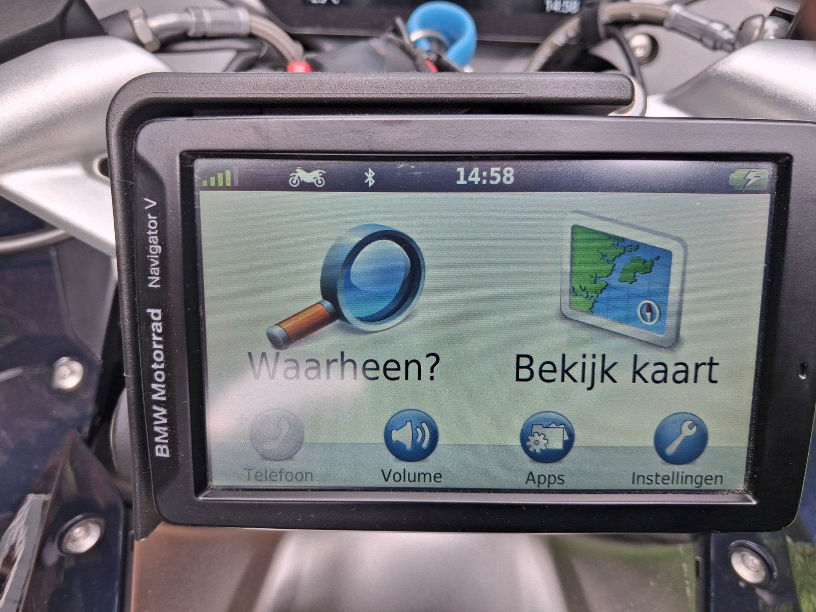 Bmw navigator 5, Motoren, Accessoires | Navigatiesystemen, Ophalen