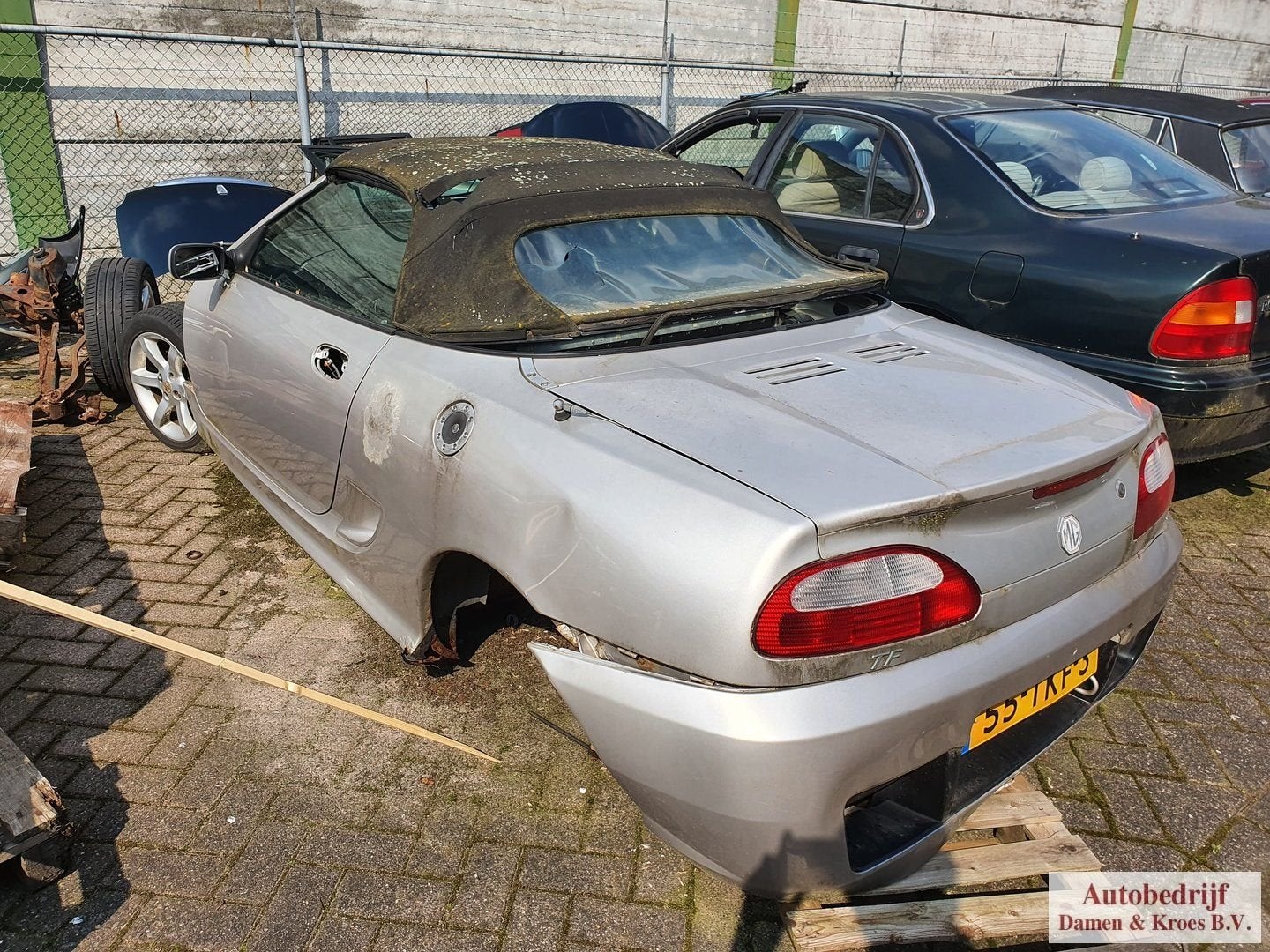 MG TF 2002 1.8 135 soft top cabrio te koop voor onderdelen, -, Utilisé, -, MG