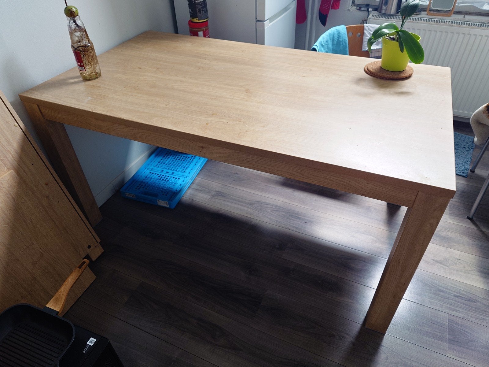 GROTE EETTAFEL, Ophalen, 50 tot 100 cm, Zo goed als nieuw, Vijf personen of meer