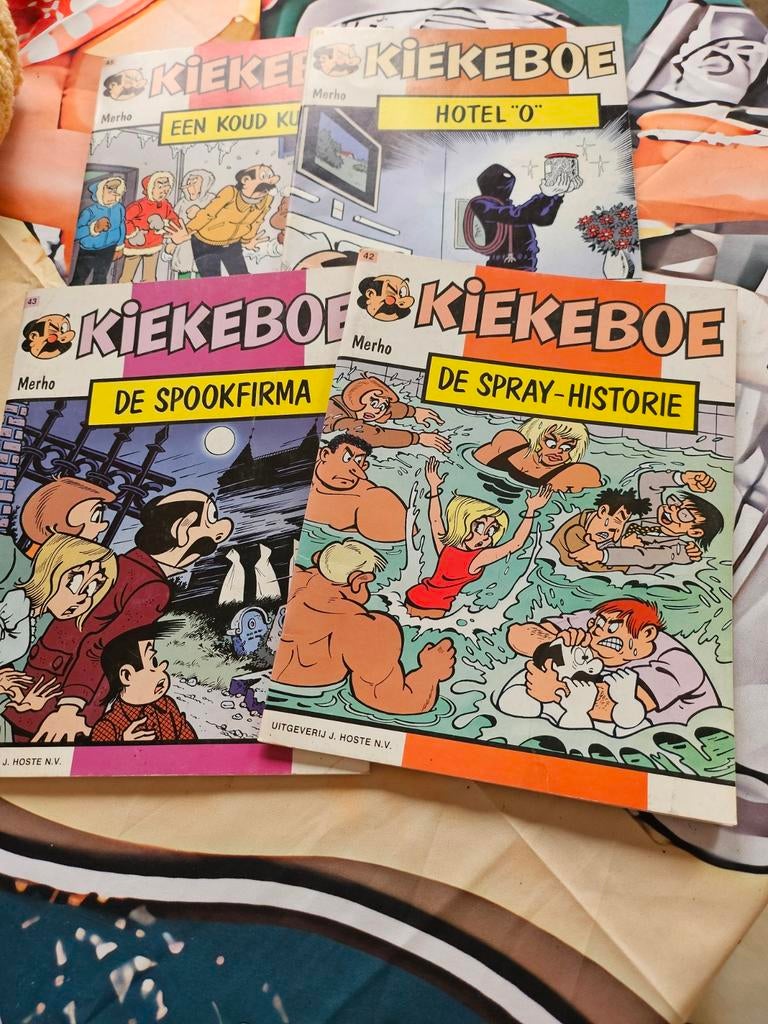Kiekeboe, Boeken, Ophalen