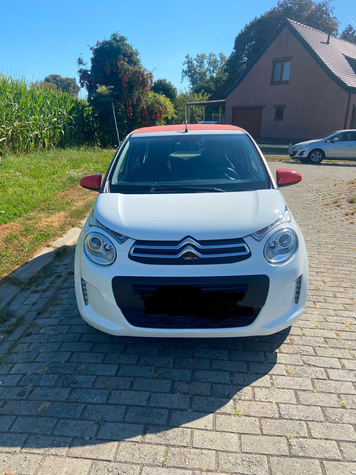 Citroën C1 semi-cabrio in uitstekende staat, Auto's, Cabriolet, 590 g/km, C1, Wit
