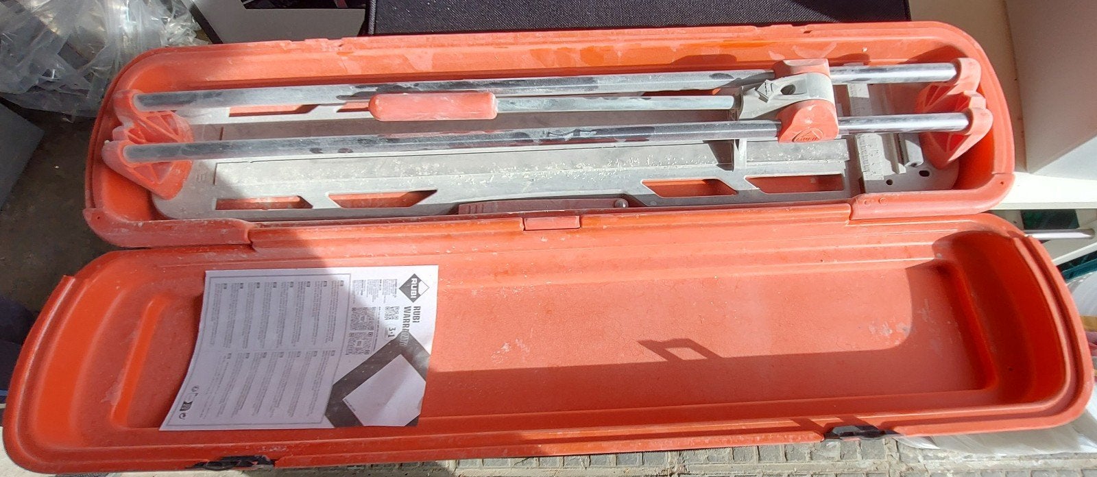 Tegelsnijder Rubi Star 638, Ophalen