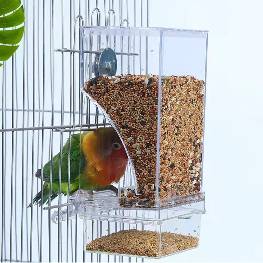 Acryl vogelvoederbak / minder rommel in de kooi, Dieren en Toebehoren, Ophalen of Verzenden, Nieuw, Kooi-accessoires