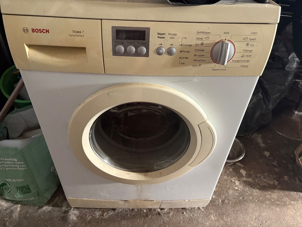 Machine à laver, Electroménager, 1200 à 1600 tours, 6 à 8 kg, Enlèvement, Classe énergétique A ou plus économe