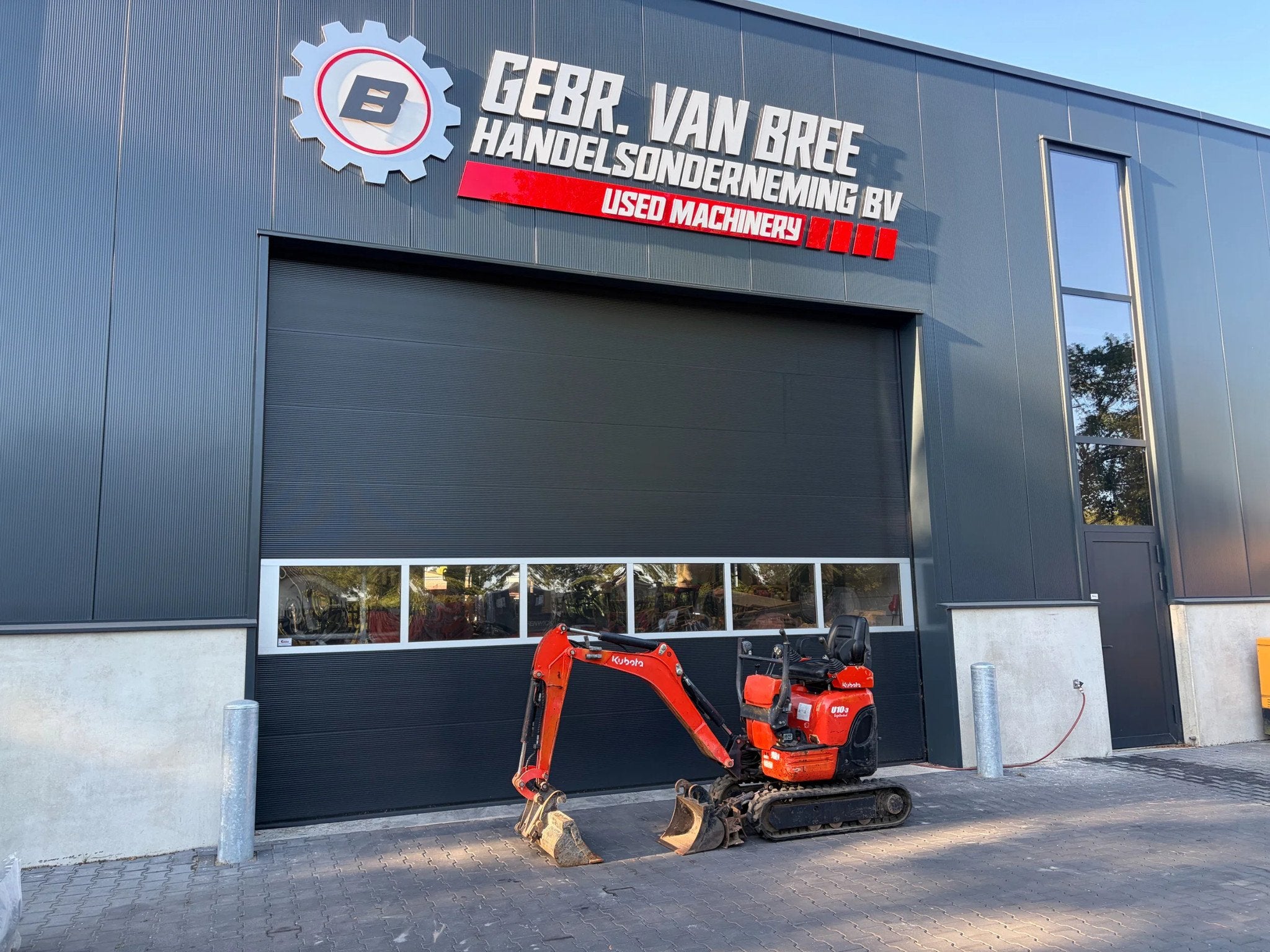 Kubota u10-3 minigraver/graafmachine ergo bediening, Excavatrice
