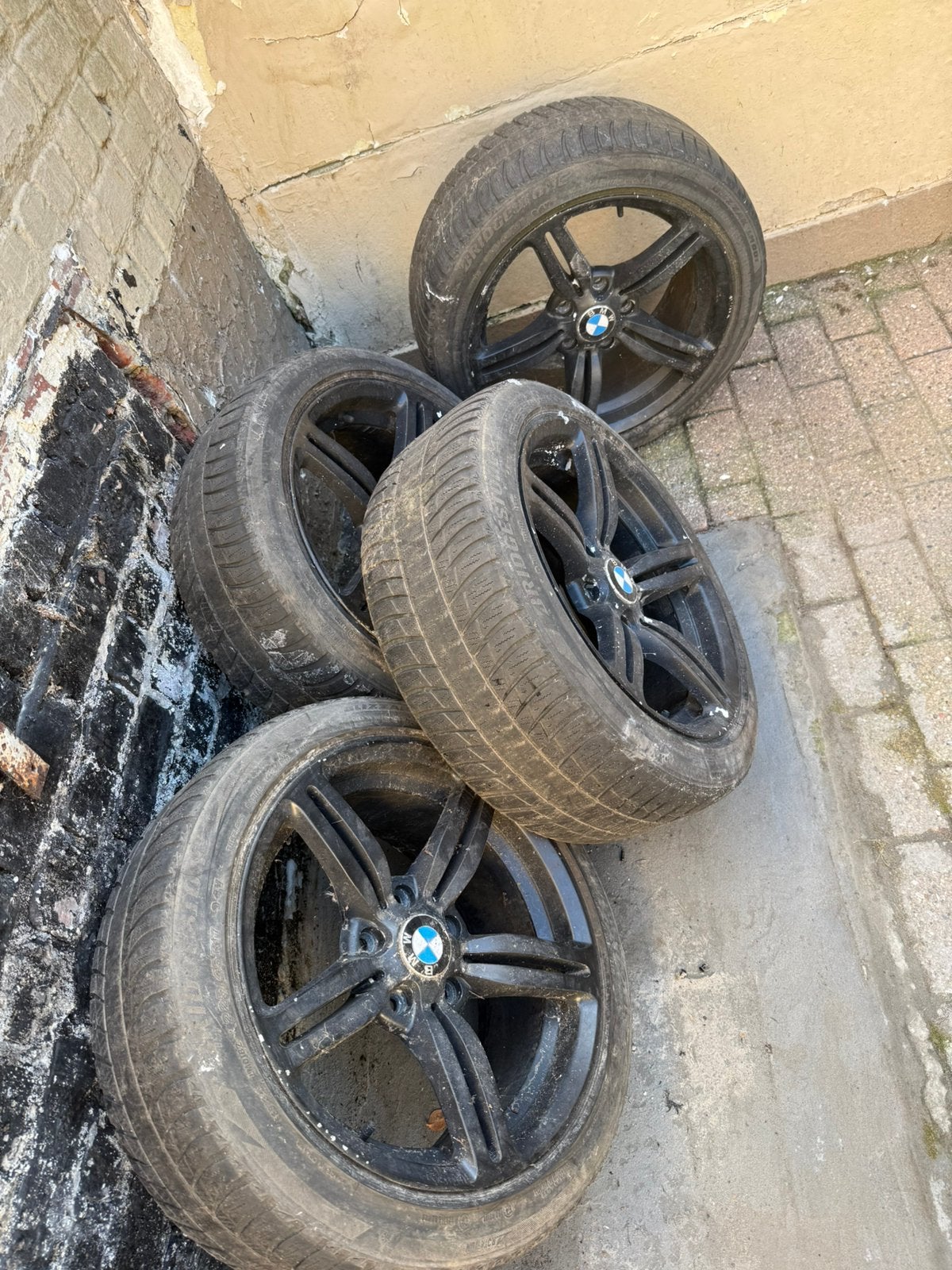 Jantes Bmw 225/45/17, Autos : Pièces & Accessoires, Pneus & Jantes, Enlèvement