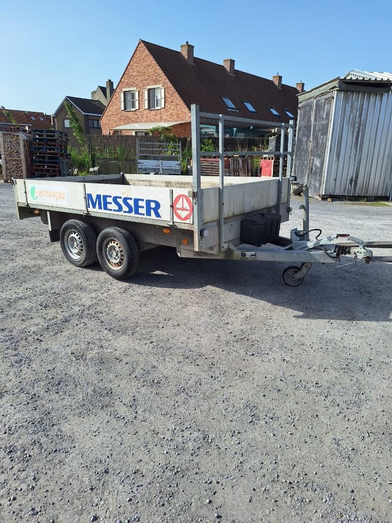 aanhangwagen geremd, Ophalen, Gebruikt