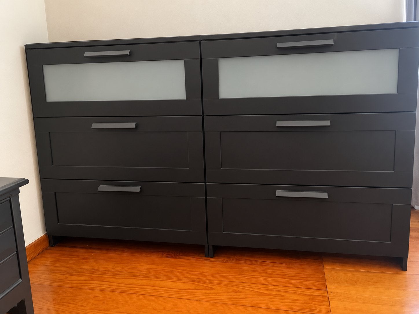 Commodes noir 70€ 2x35€, Maison & Meubles, Enlèvement, Comme neuf