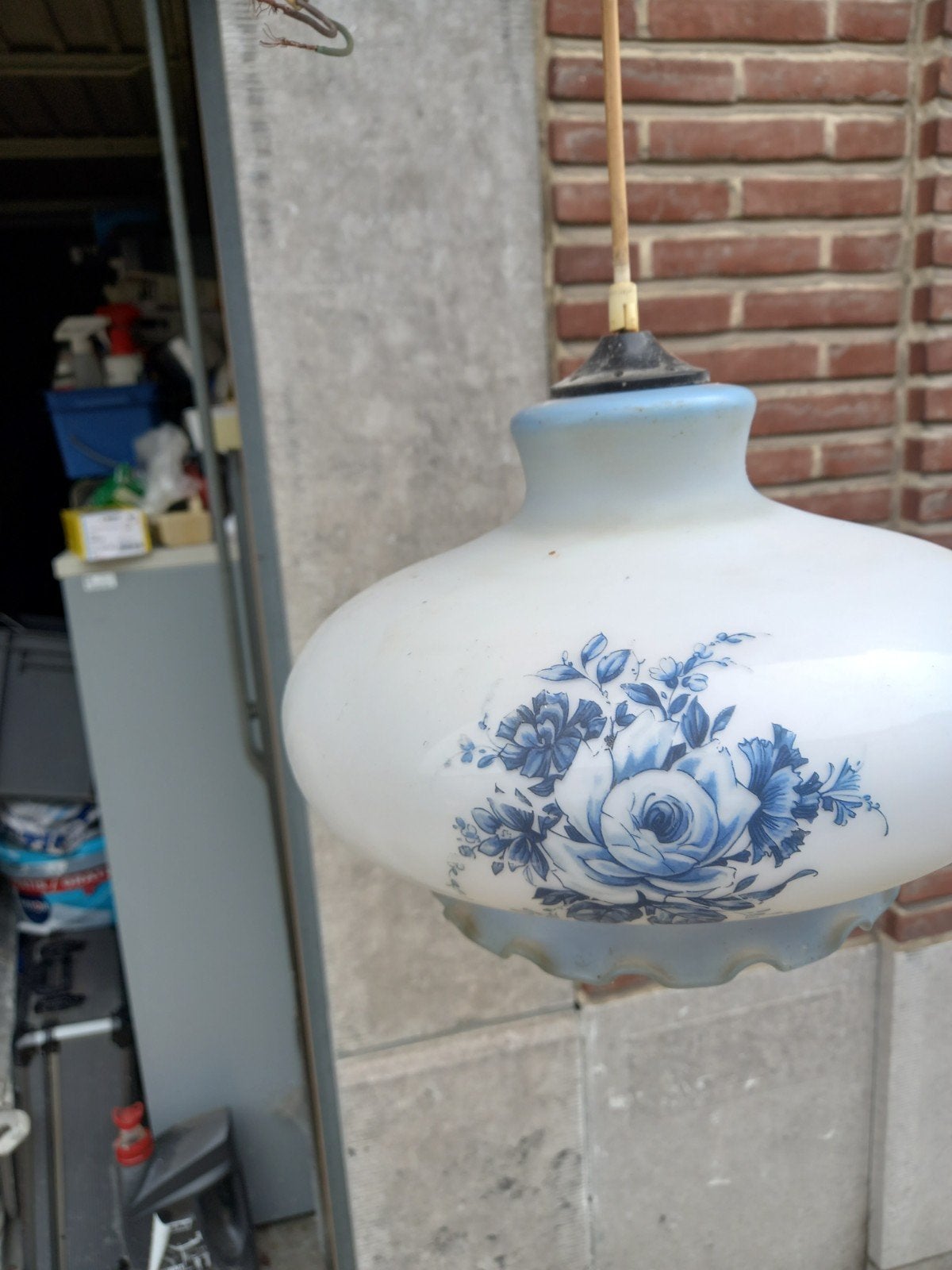hanglamp, Ophalen