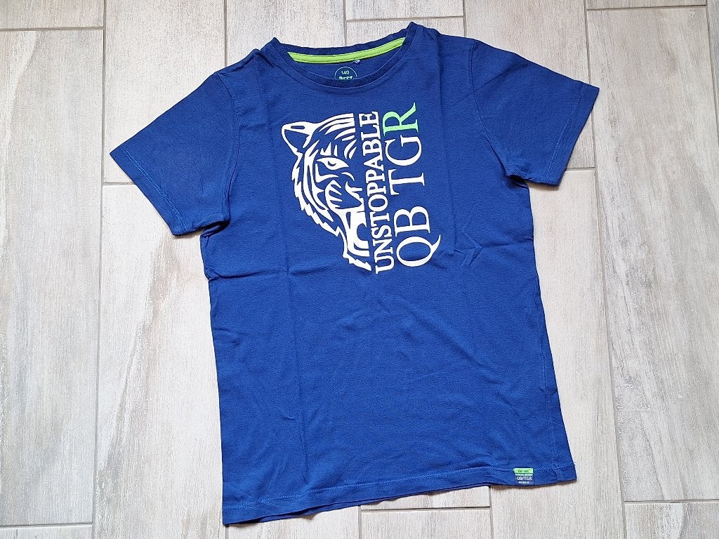 ★ M140 - T-Shirt tiger, Ophalen of Verzenden, Gebruikt, Jongen, Shirt of Longsleeve