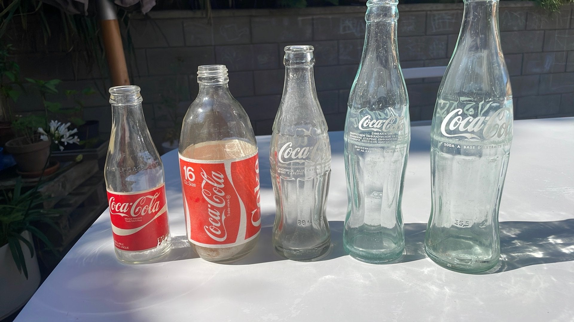 Anciennes bouteilles Coca cola, Collections, Enlèvement, Utilisé