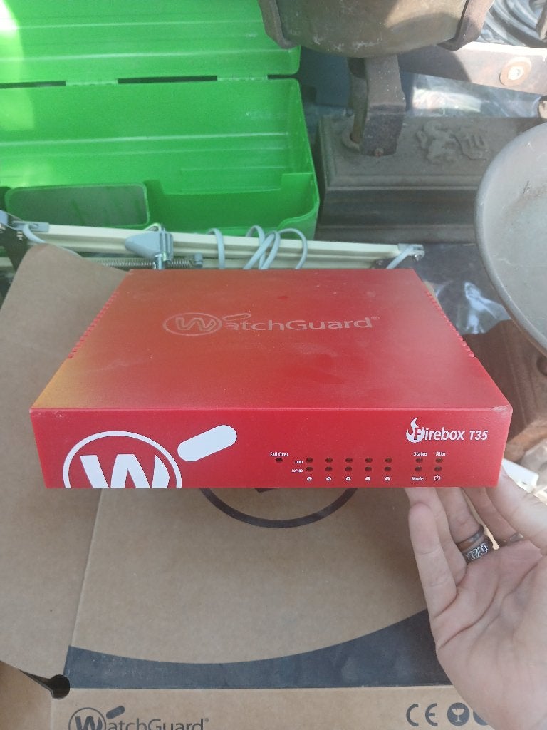 Watchguard Firewatch T35, Computers en Software, Ophalen of Verzenden, Zo goed als nieuw