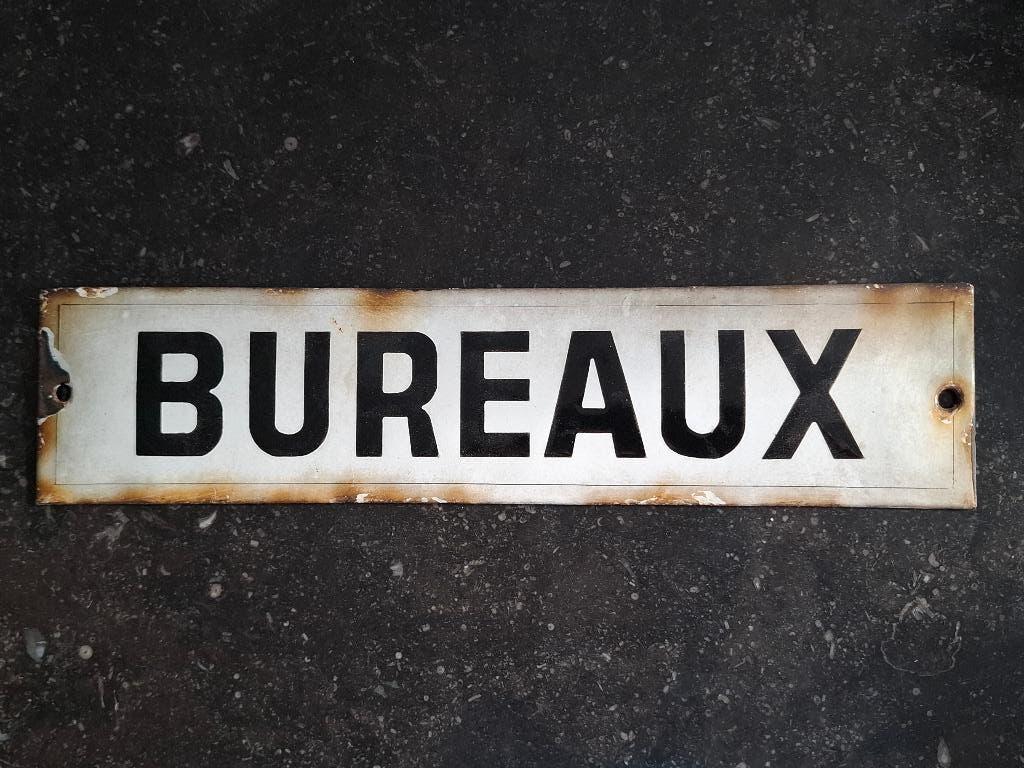 Emaille bord, Antiek en Kunst, Ophalen of Verzenden