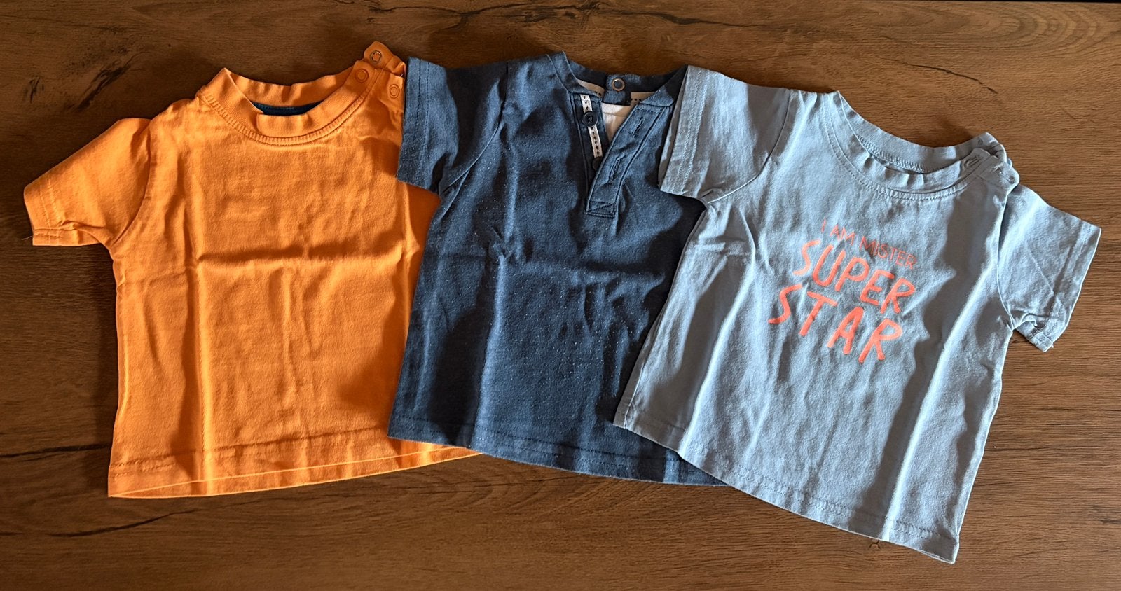 Lot de 3 t-shirts - 6 mois - 5€, Enlèvement ou Envoi, Utilisé, Garçon