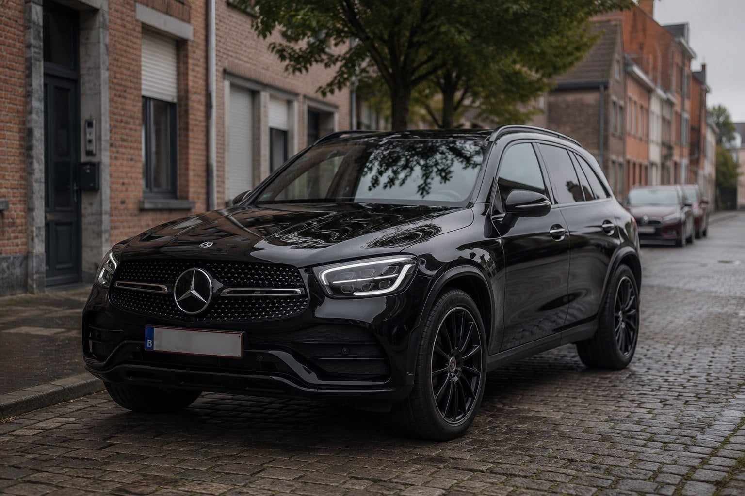 Mercedes-Benz GLC 200 Mild-Hybrid Nightpakket Pano 360 Cam, Autos, Mercedes-Benz, Achat, Euro 6, Entreprise, Noir