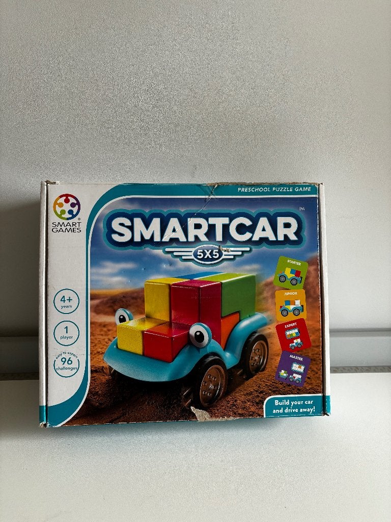 Smart Games Smartcar , vanaf 4 en 7 jaar, Hobby en Vrije tijd, Ophalen of Verzenden, Zo goed als nieuw, Smartgames