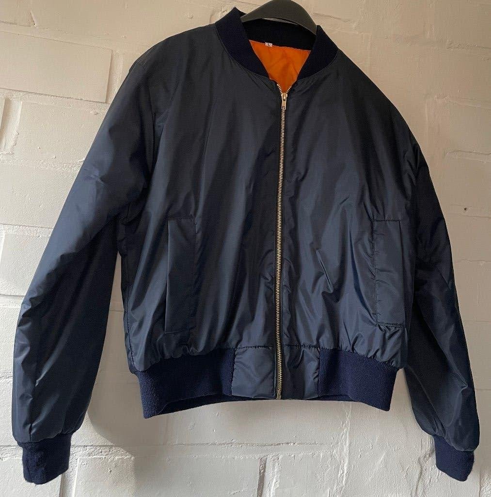 Veste Bomber, Enlèvement ou Envoi, Comme neuf, Taille 38/40 (M), Bleu